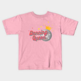 Dancing Queen with Crown Kids T-Shirt